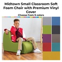 Midtown Small Classroom Soft Foam Chair with Premium Vinyl Cover