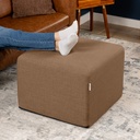 Monroe Large Square Foam Ottoman with Stain Resistant Performance Fabric_image395