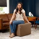 Monroe Large Square Foam Ottoman with Stain Resistant Performance Fabric_image583