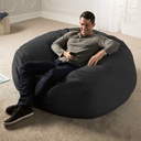Saxx 5 Foot Large Bean Bag w/ Removable Cover_image618