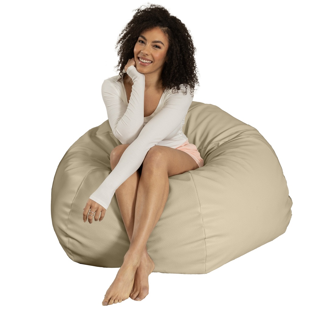 Pazi Pod Designer Faux Leather Foam Bean Bag Chair _image837