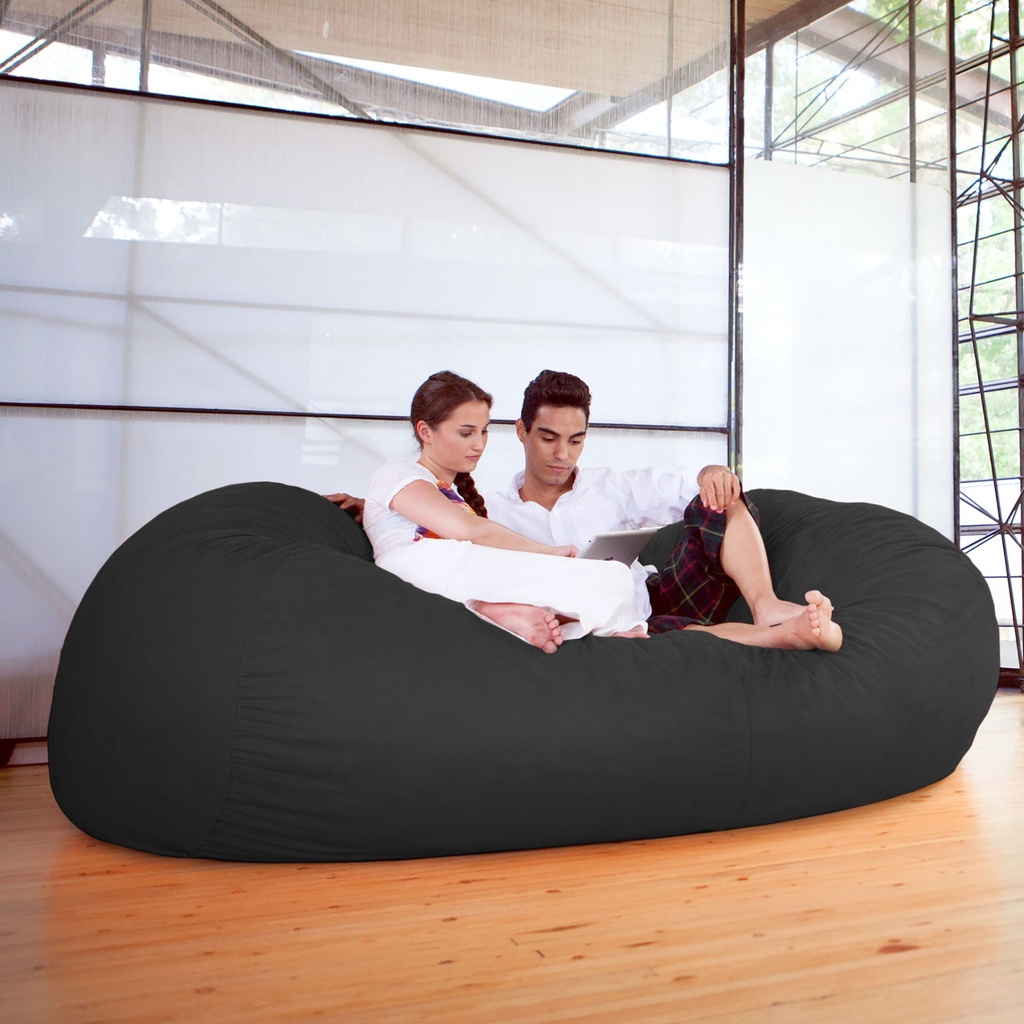 Jaxx 7 ft Giant Bean Bag Sofa – Microsuede_image960