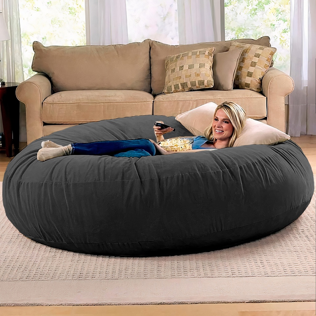 6 ft Cocoon Large Bean Bag Chair_image1015