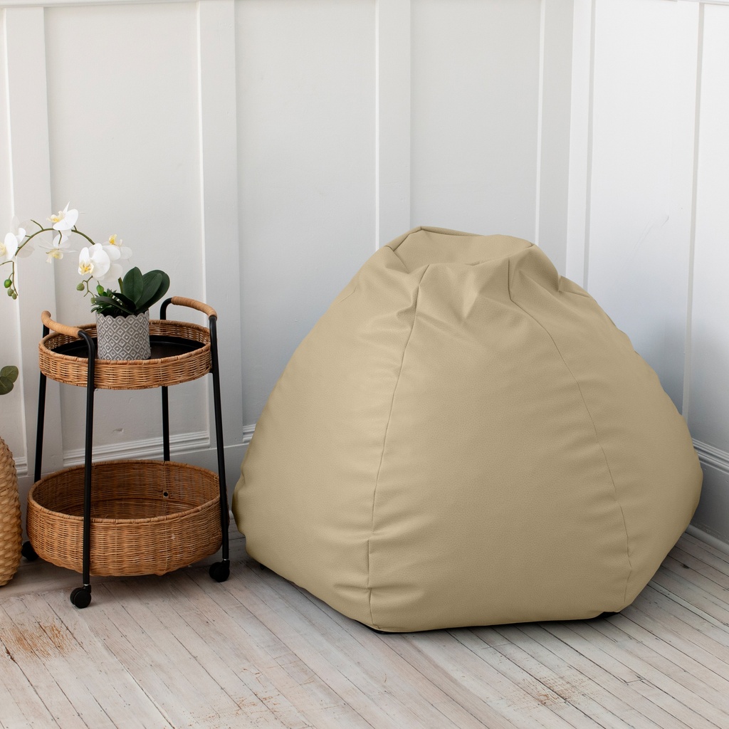 Pazi Pod Designer Faux Leather Foam Bean Bag Chair _image1140