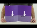 25ct Purple Classroom Connector Two Pocket Portfolio