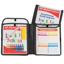 Homework Connector Folder, Black, Pack of 3