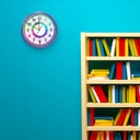 Advantus Timekeeper Wall Clock with Learning Features_2