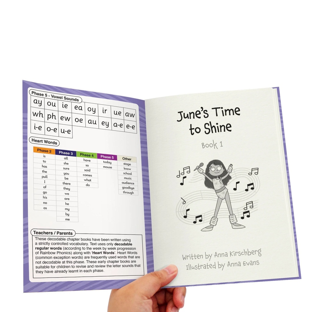 Beanstalk Books June Bloom, Decodable Chapter Books_4