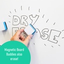 Flipside Products 2" x 2" Dry Erase Eraser Board Buddies_2