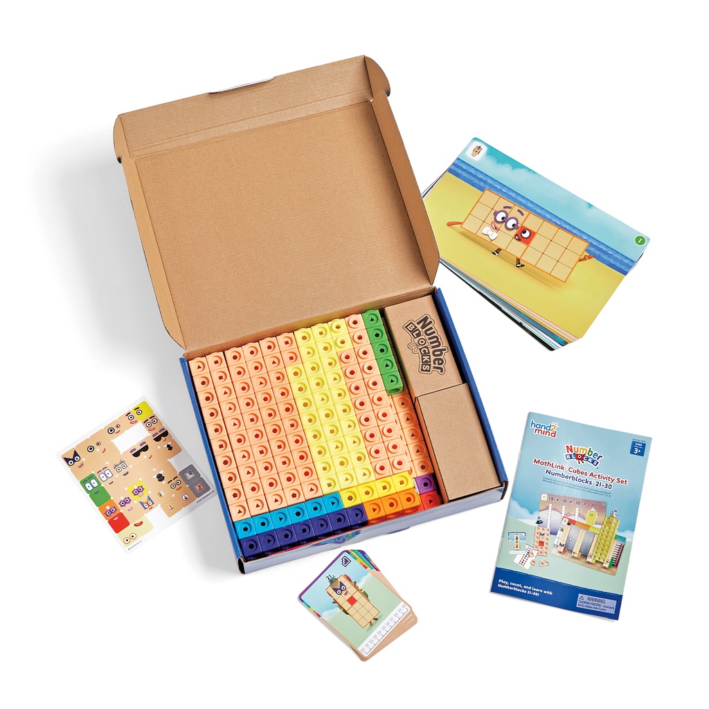 Hand2Mind Mathlink Cubes Numberblocks 21–30_3