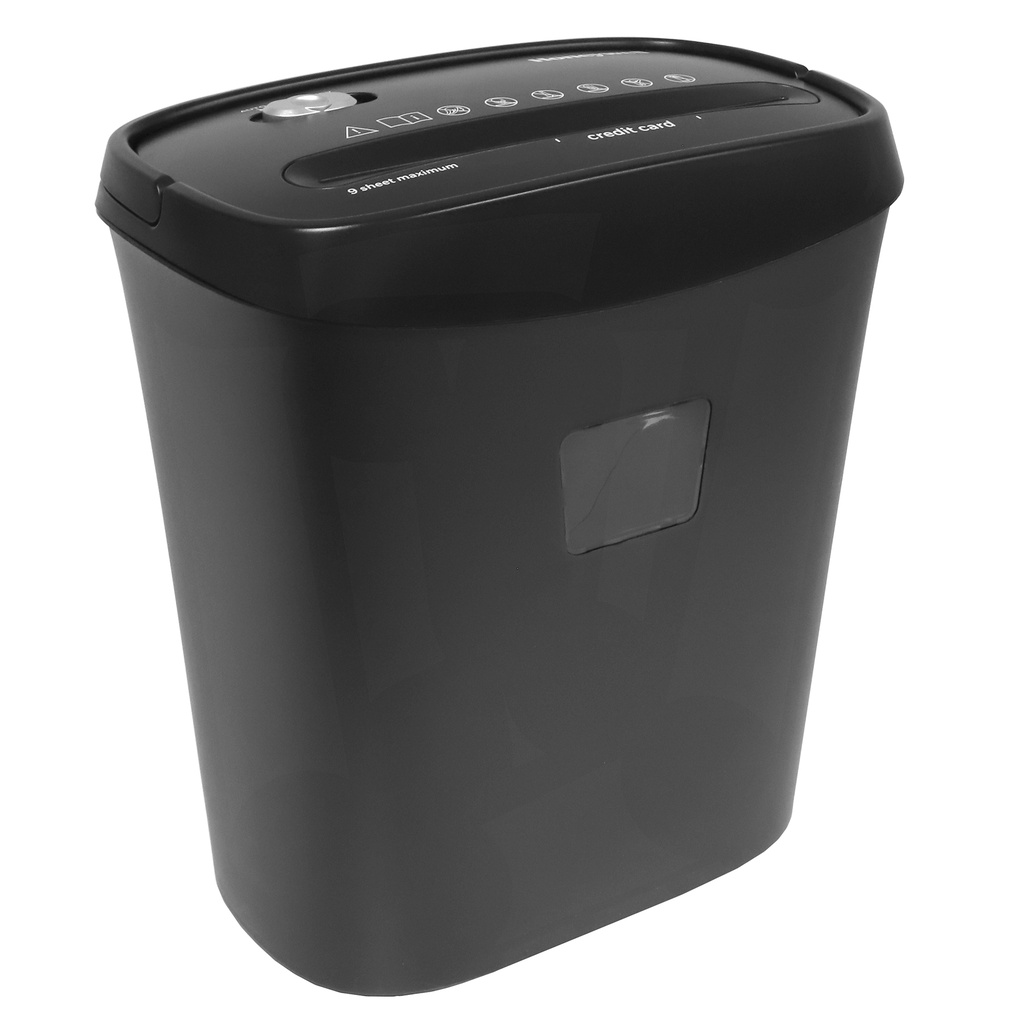 Honeywell 9 Sheet Cross Cut Black Paper Shredder_1