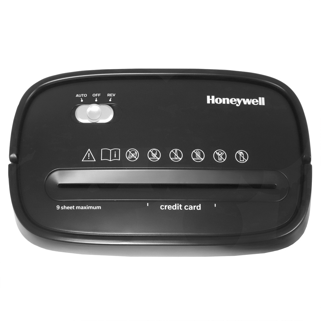 Honeywell 9 Sheet Cross Cut Black Paper Shredder_4
