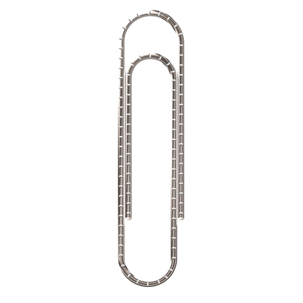 Officemate Paper Clips, #1 Non-Skid, 100 Per Box, 10 Boxes_3