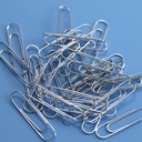 Officemate Paper Clips, Giant Gem, 100 Per Box, 10 Boxes_4