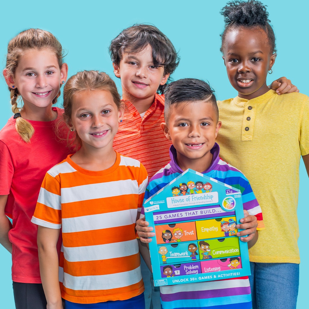 Open The Joy House of Friendship, DIY Friendship Playhouse Kit for Kids_6