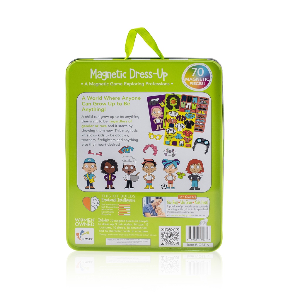 Open The Joy Magnetic Dress-Up Playset for Kids_2