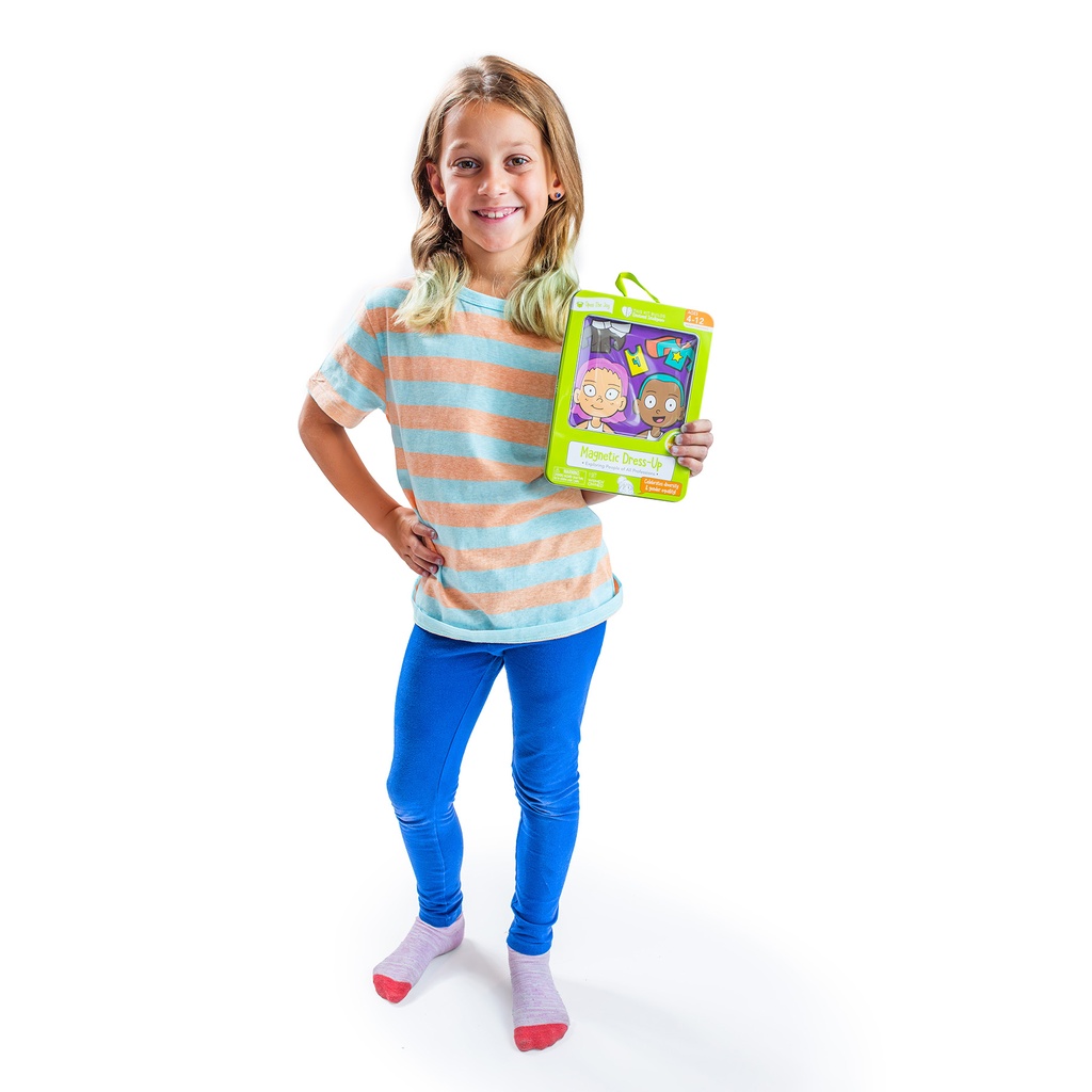 Open The Joy Magnetic Dress-Up Playset for Kids_6