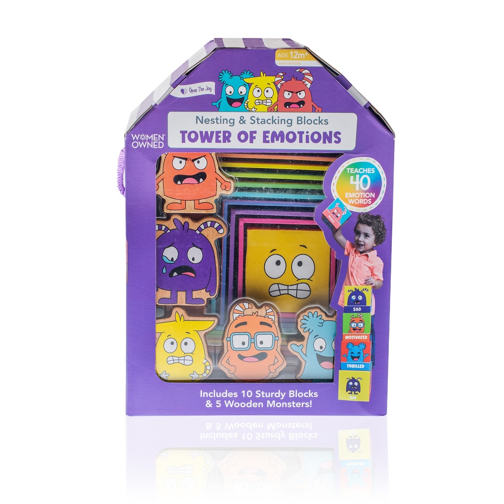Open The Joy Tower of Emotions, Kids Emotional Intelligence Building Game_2