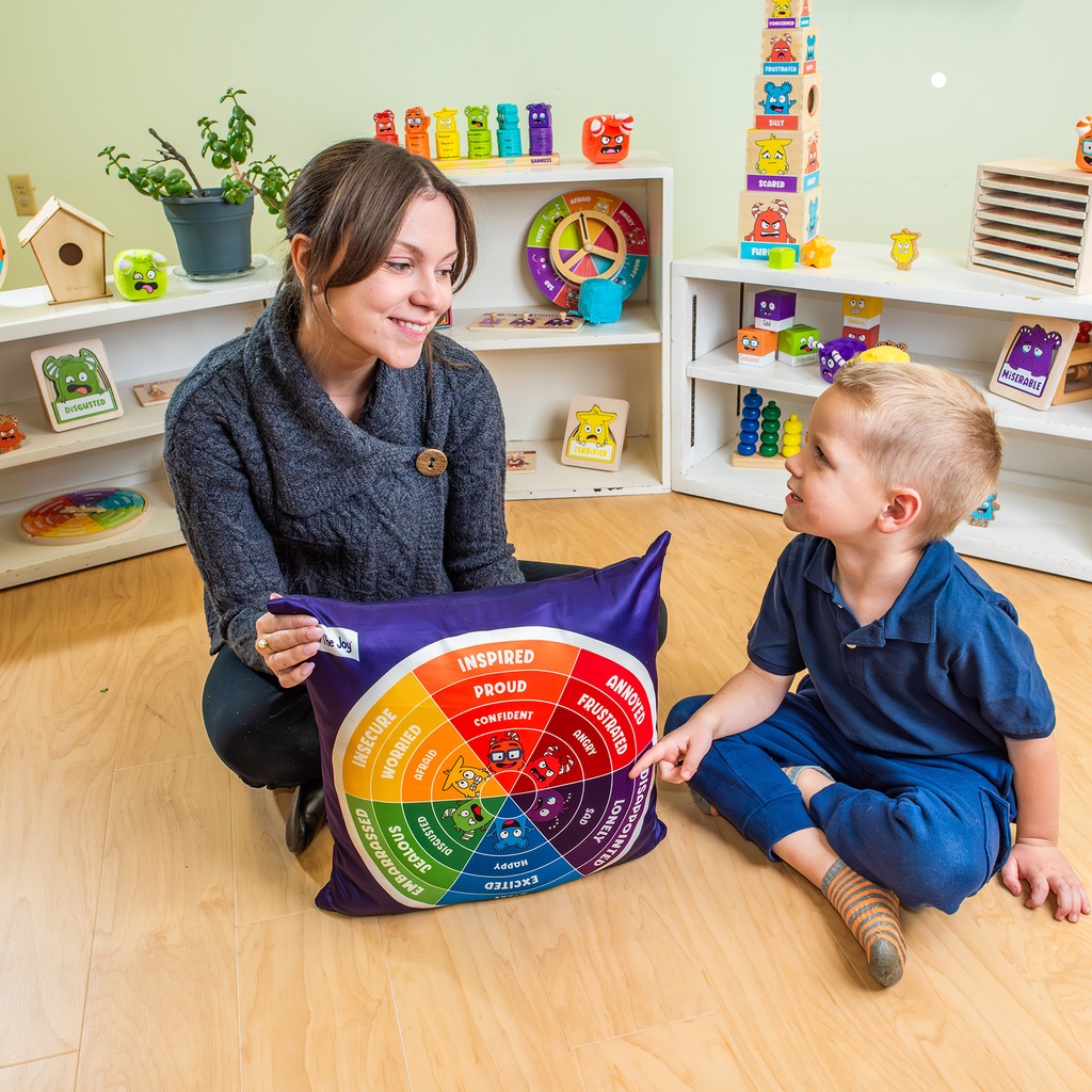 Open The Joy Weighted Emotions Wheel Pillow_2