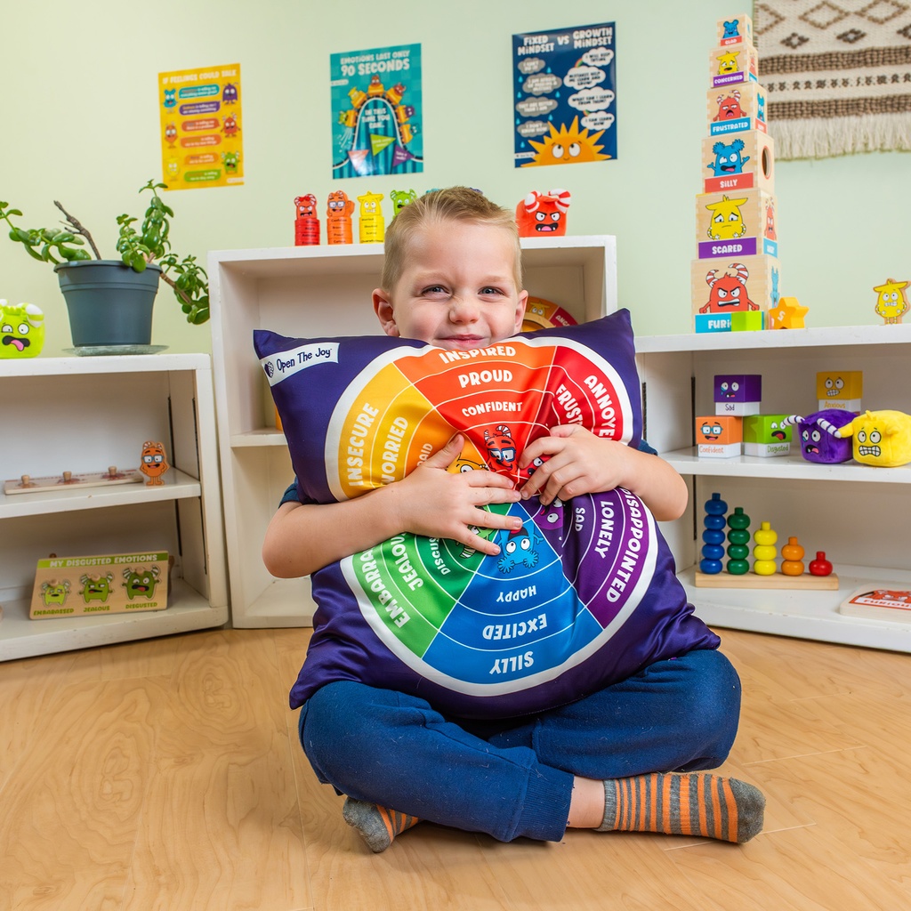 Open The Joy Weighted Emotions Wheel Pillow_3
