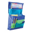 Teacher Created Resources Blue, Teal & Lime Chair Pocket _1