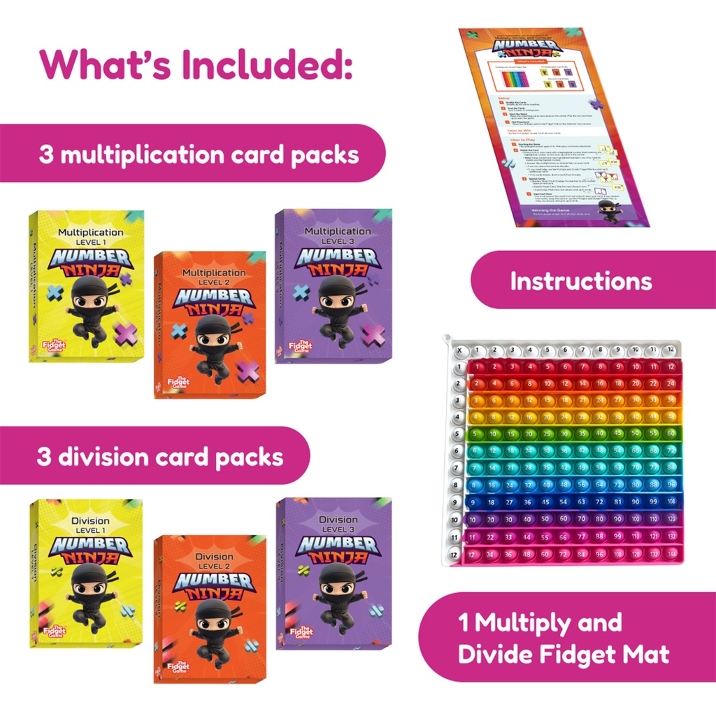 The Fidget Game Number Ninja Game_1