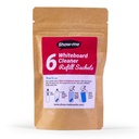 Refillable Dry Erase Board Cleaner Sachets, Pack of 6