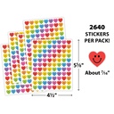 Teacher Created Resources® Heart Smiles Mini Stickers Value Pack0.1