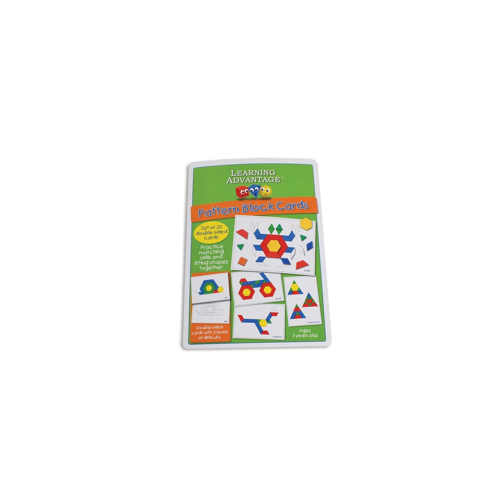 20ct Pattern Block Cards