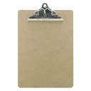 Letter Size Hardwood Clipboard, Pack of 12