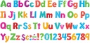 Colorful Patterns 4" Playful Combo Ready Letters