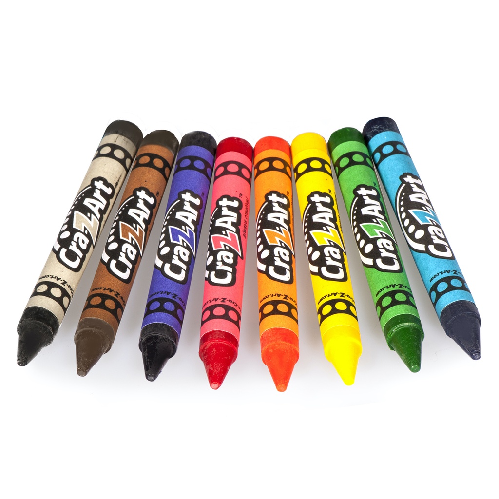 Jumbo Crayon Classroom Pack, 8 Color, Box of 400