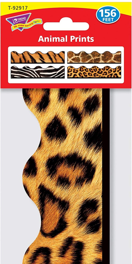 Animal Prints Terrific Trimmers & Bolder Borders Variety Pack