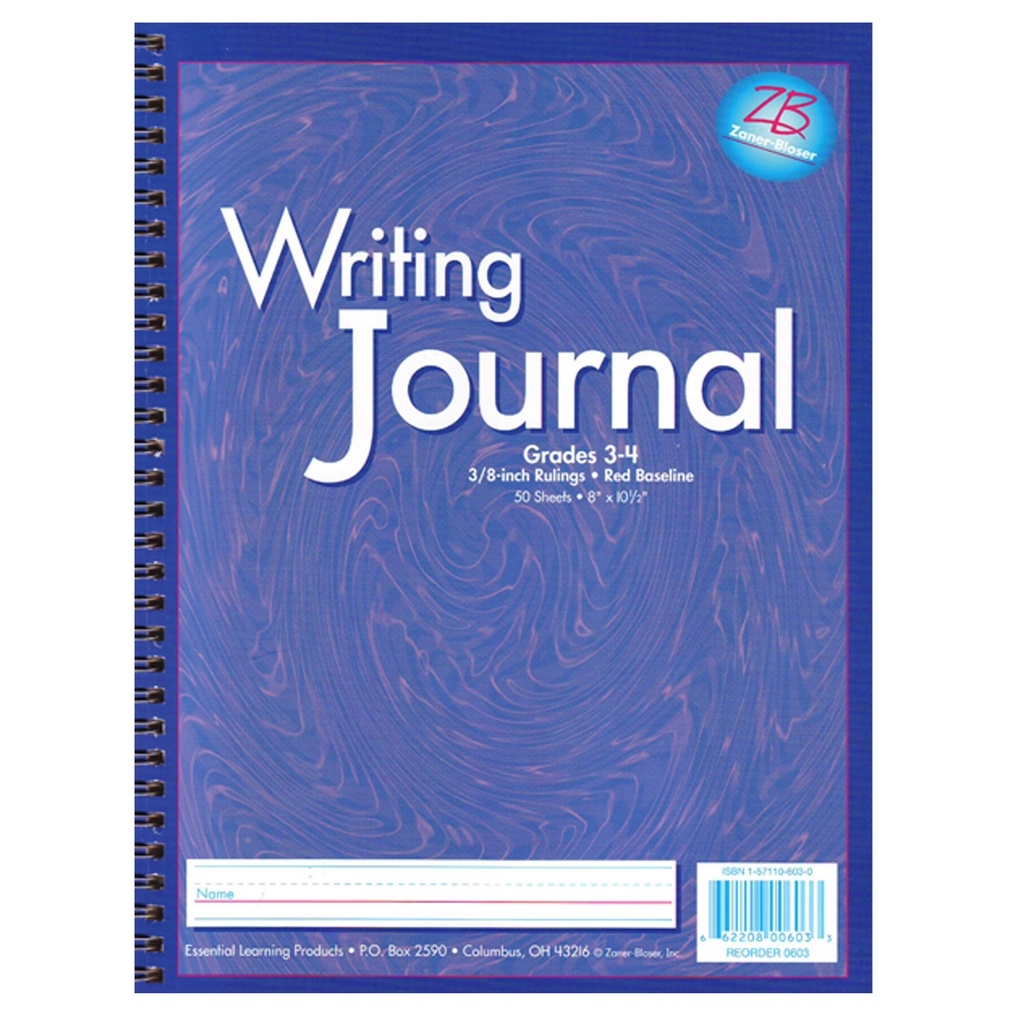My Writing Journals, Grade 3-4, Purple, Pack of 6