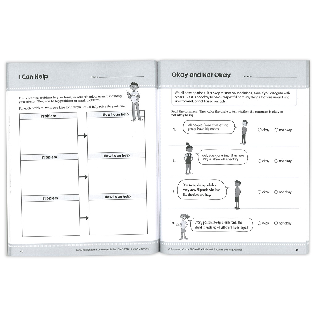 Social and Emotional Learning Activities Grade 5-6