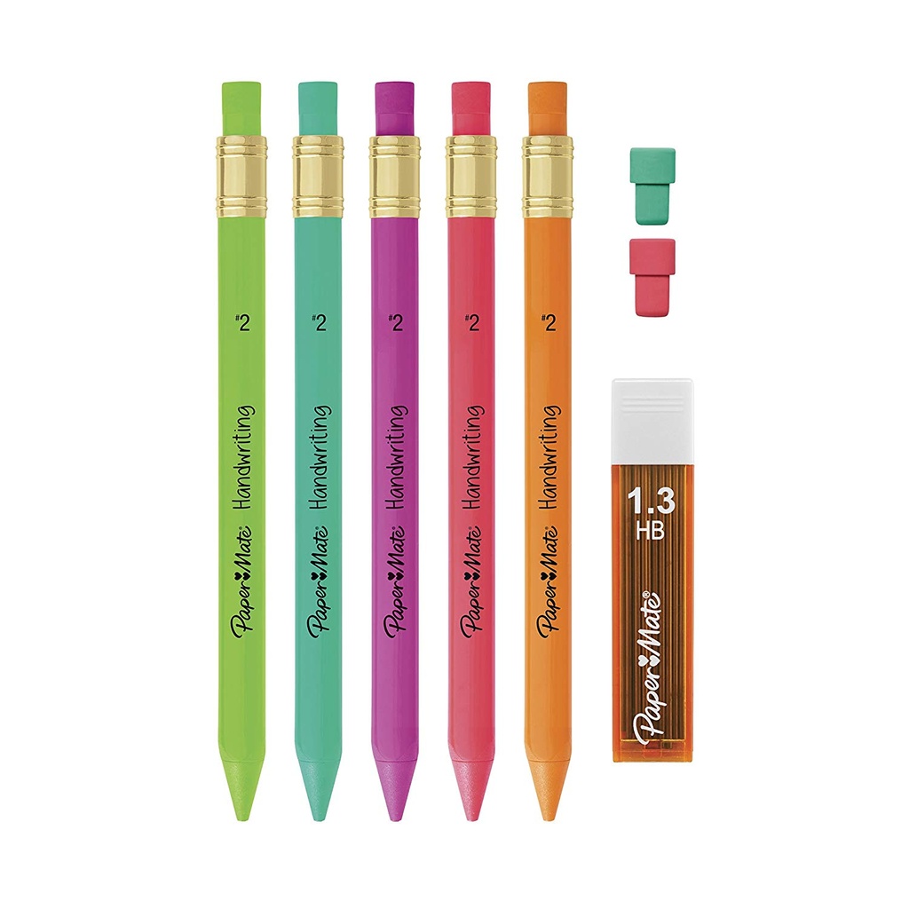 5ct Paper Mate Handwriting Mechanical Pencils