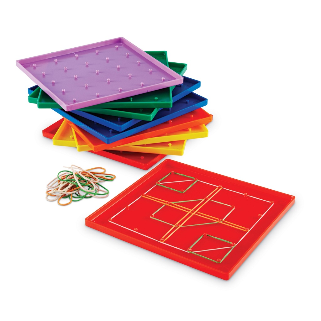 10ct 7" Geoboards Set