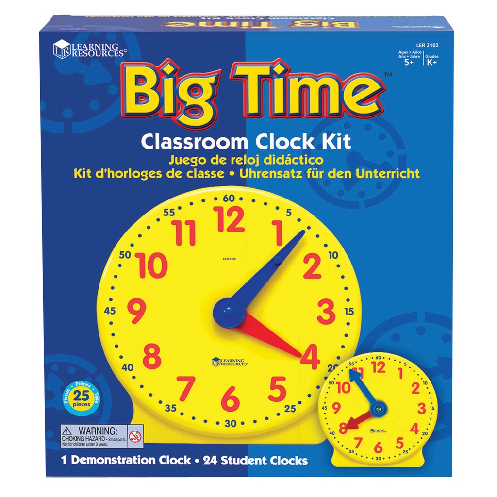 Exceptional Classroom Clock Set