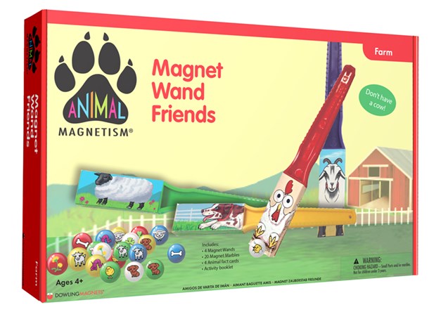 Animal Magnetism Magnet Wand Friends: Farm