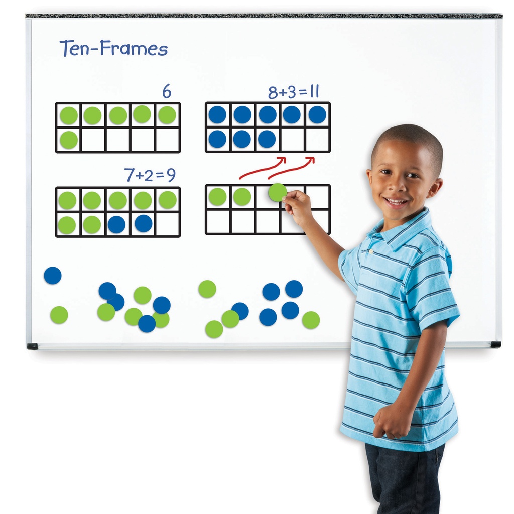 Giant Magnetic Ten Frame Set