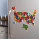 Magnetic U S Map Puzzle