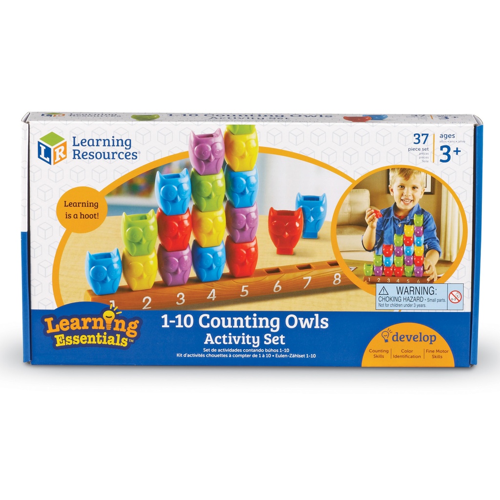 1 to 10 Counting  Owls Activity Set