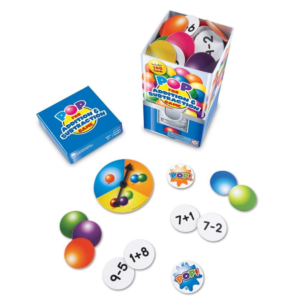 Pop for Addition and Subtraction Game