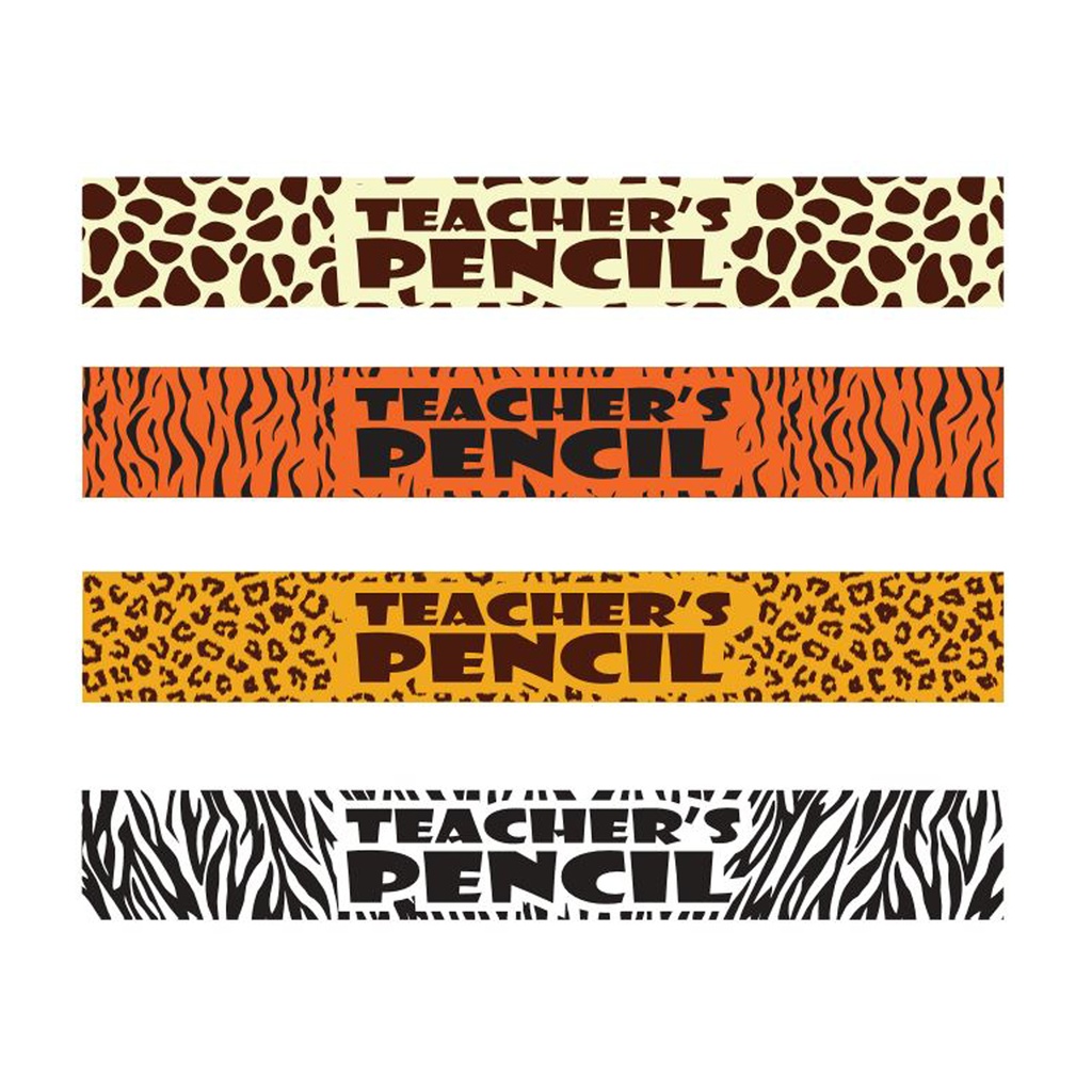 12ct Safari Teacher Pencils