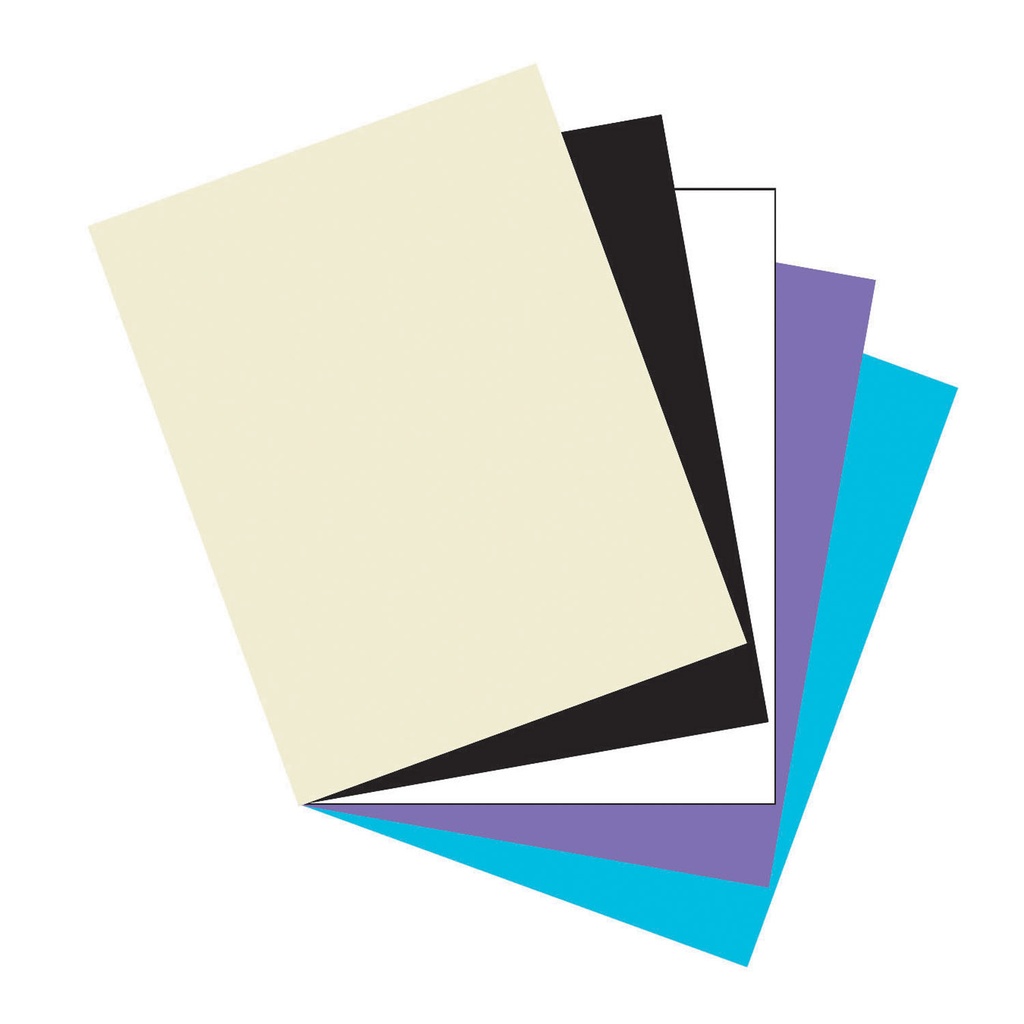 100ct 8.5x11 Array Card Stock 5 Colors
