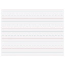 Multi-Program Handwriting Paper, 1-1/8" Ruled (Long Way), White, 10-1/2" x 8", 500 Sheets Per Pack, 2 Packs