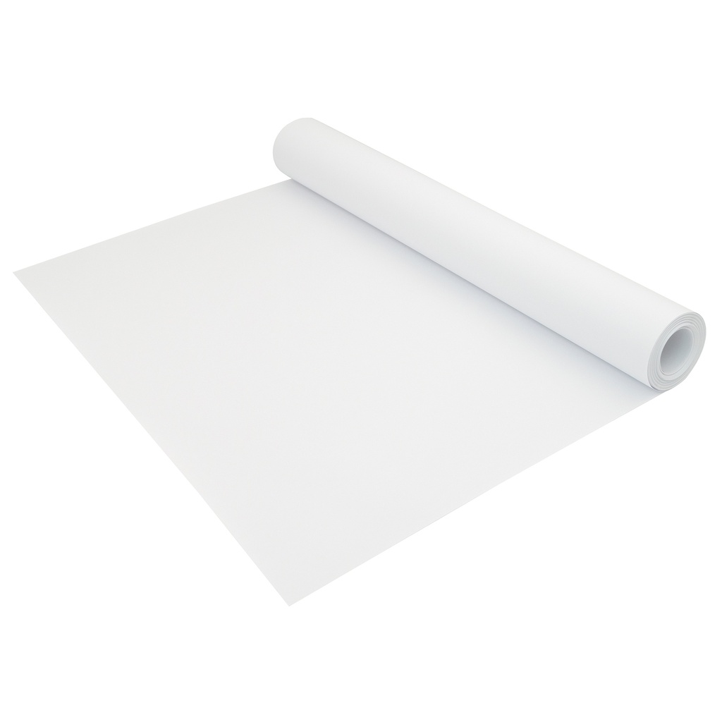 Art & Easel Roll, White, 18" x 50', 3 Rolls