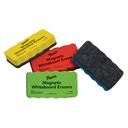 Pacon Foam Magnetic Whiteboard Eraser Set of 4 (74540 CLI)
