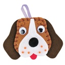 Felt Sewing Dog Kit, Beagle, 5" x 5.5" x 1", 6 Kits