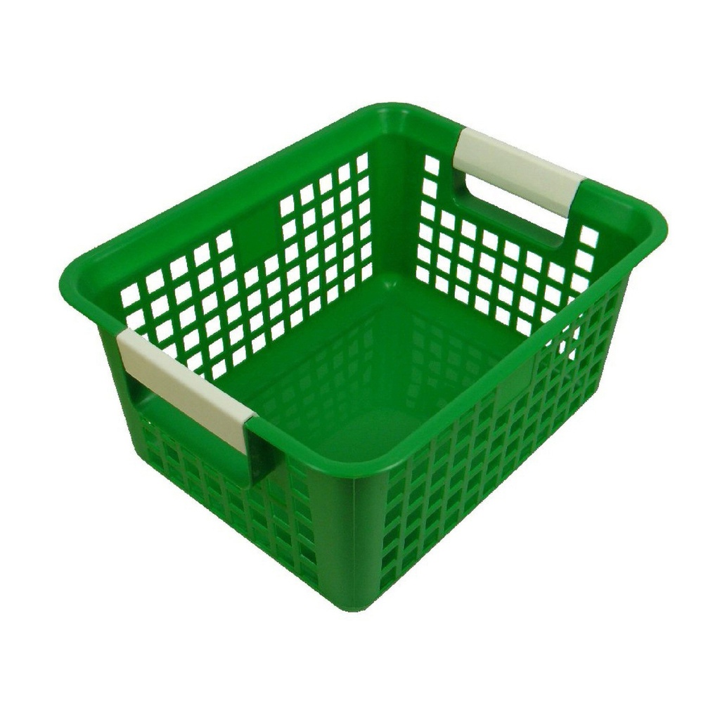 Tattle® Book Basket, Green, Pack of 3